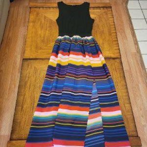 Felicity & Coco Colorful Maxi Dress - Resort Wear - Size Small